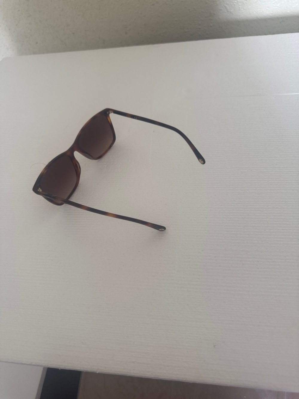 Brown Rectangular Sunglasses - Picture 5 of 8